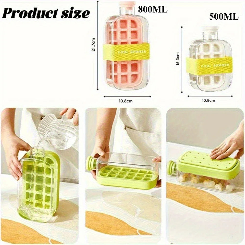 Water Bottle with Ice Mold