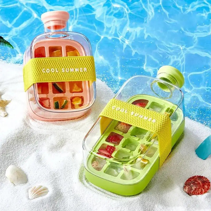Water Bottle with Ice Mold
