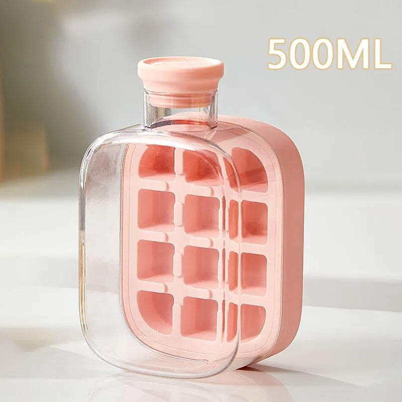 Water Bottle with Ice Mold