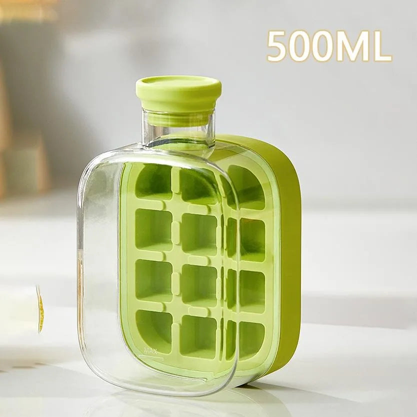 Water Bottle with Ice Mold