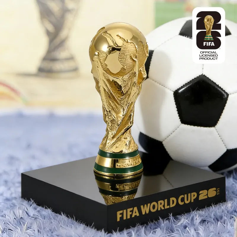 FIFA 2026 World Cup Hercules Cup Replica Ornament, Football Fan Souvenir, 3D Trophy Collectible Merchandise 4.5cm
