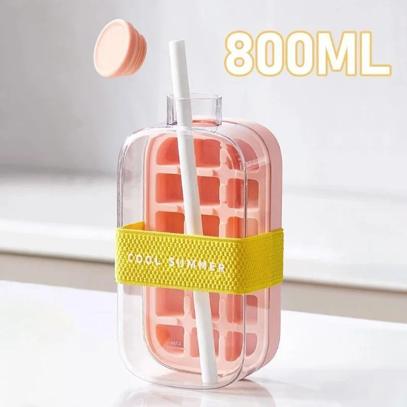 Water Bottle with Ice Mold