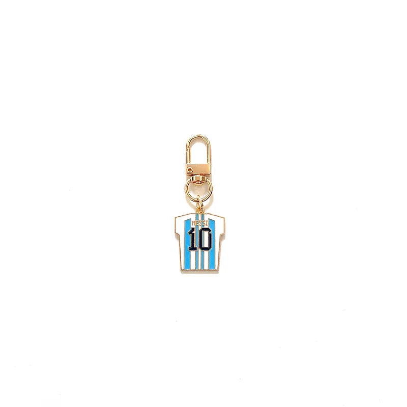 ⚽ Football  Metal Key Ring Sports Souvenir Bag Car Hanging Decoration