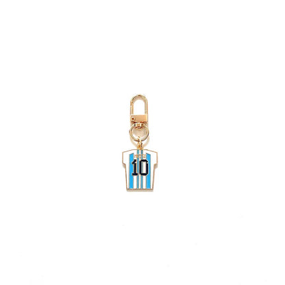 ⚽ Football  Metal Key Ring Sports Souvenir Bag Car Hanging Decoration
