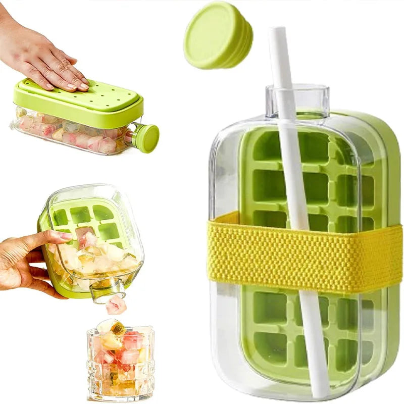 Water Bottle with Ice Mold