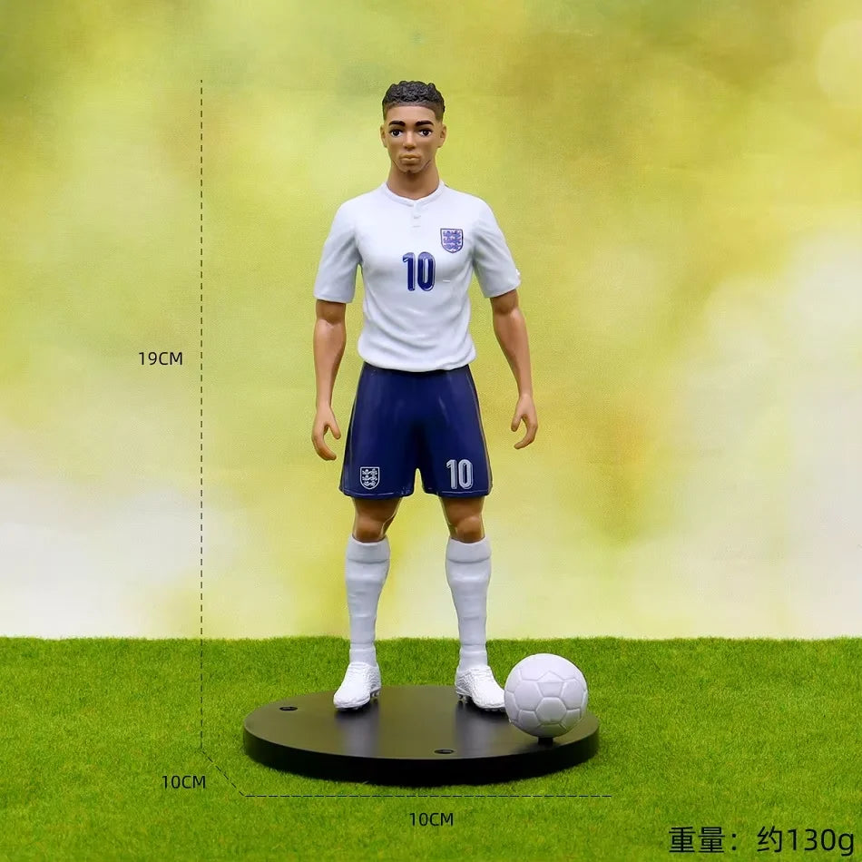 @ New Football Star FIFA C.Ronaldo Messi Mbappe Model Dolls Cartoon Cute Action Figure Car Accessories Football Fans Gift 1-5pcs
