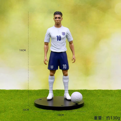 @ New Football Star FIFA C.Ronaldo Messi Mbappe Model Dolls Cartoon Cute Action Figure Car Accessories Football Fans Gift 1-5pcs
